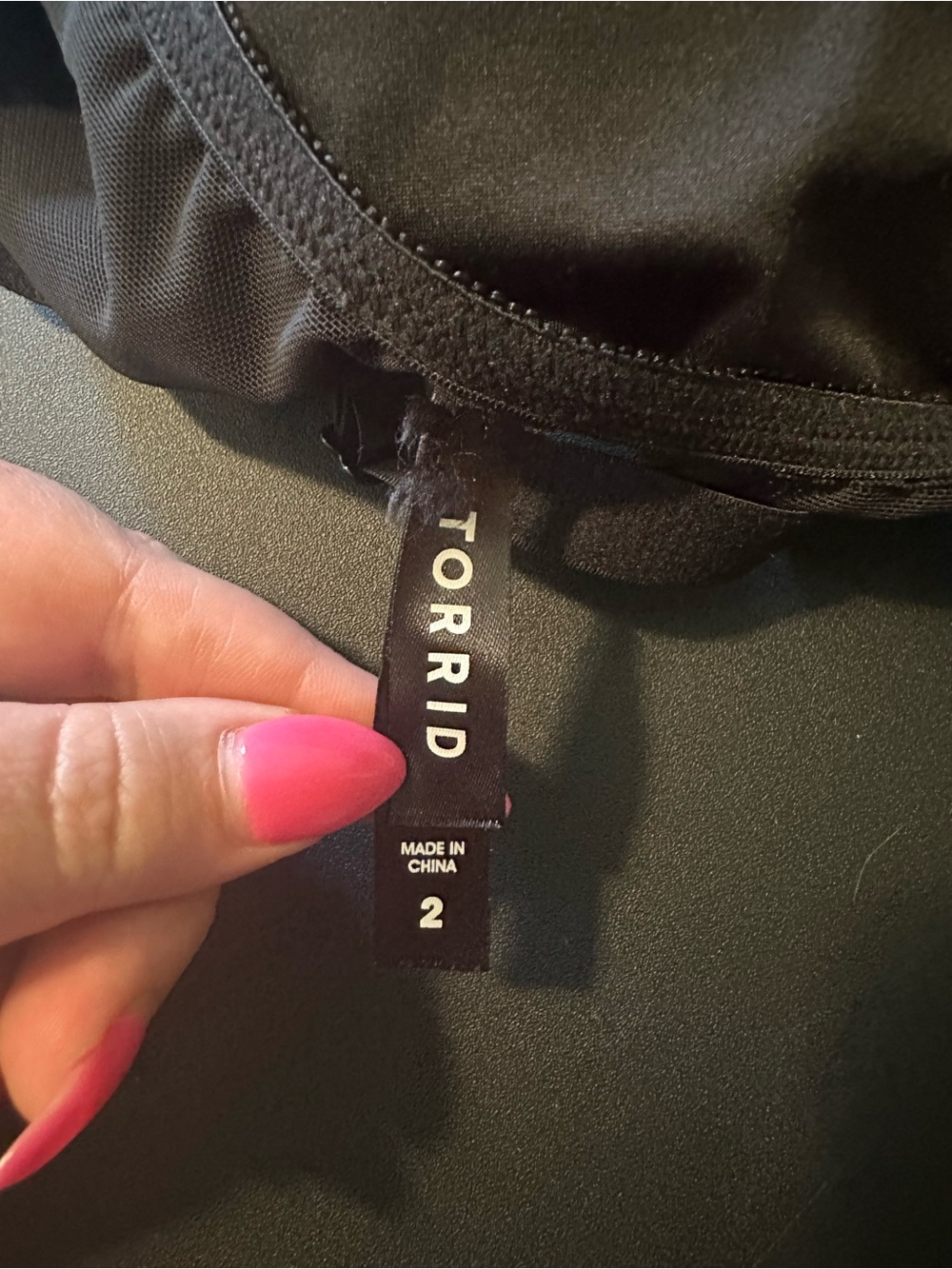Torrid Lightly Lined Smooth Bralette, Black, Size 2 (2X 18-20), Gently Used - Picture 6 of 6